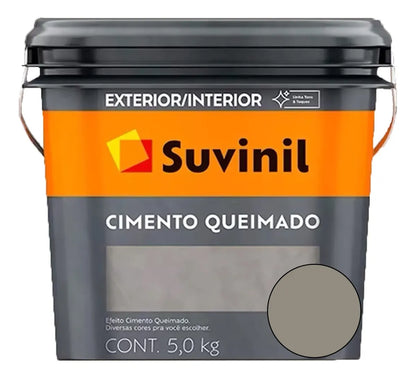 Efeito Cimento Queimado 5kg - Diversas Cores - Suvinil
