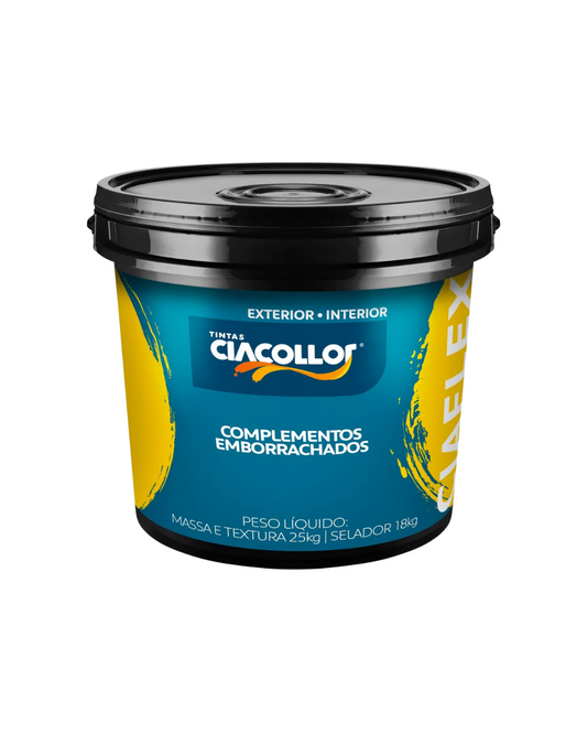 Tinta Parede Impermeabilizante Emborrachado Externo Interno Acabamento Fosco